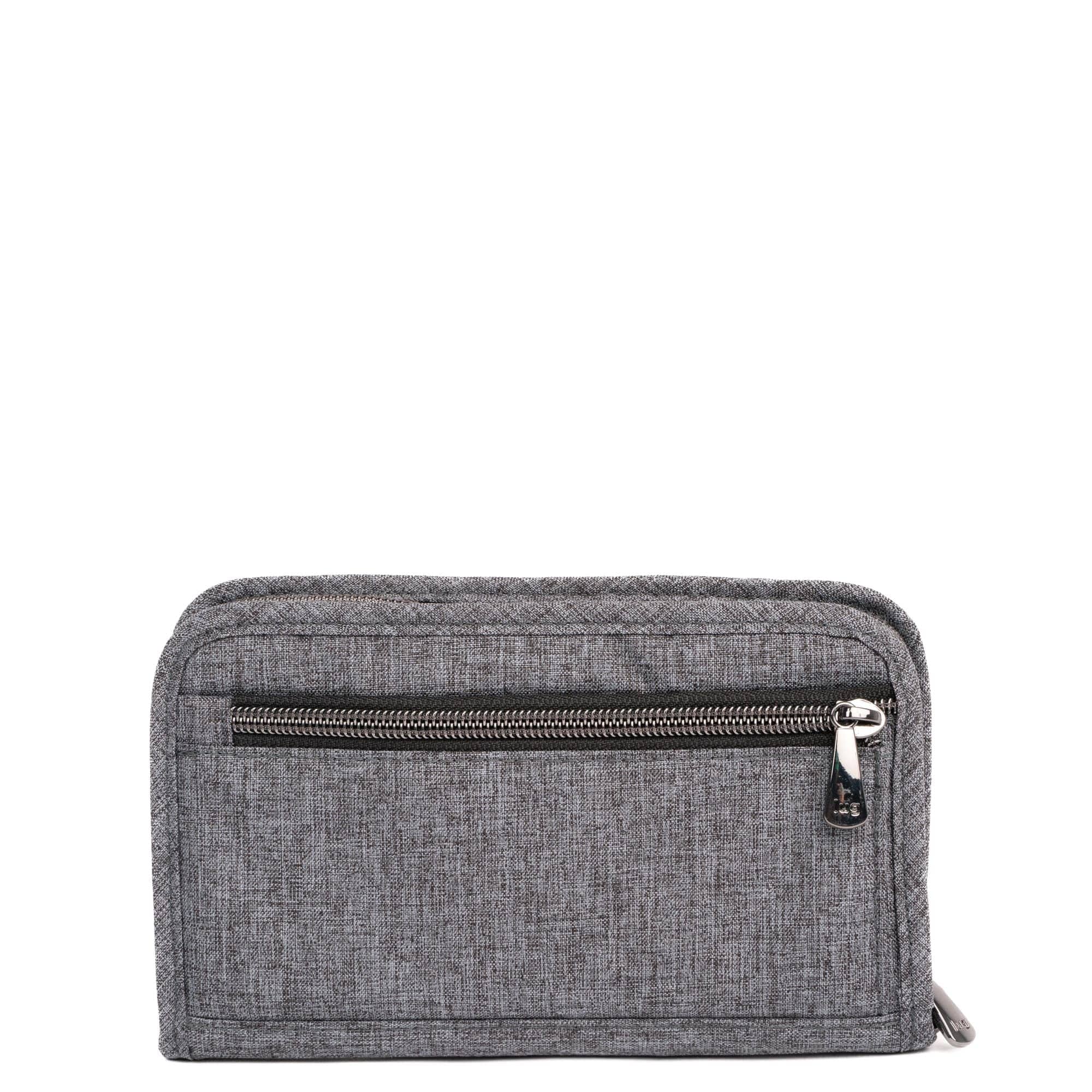 Legacy Collection Tandem SE RFID Wallet - HEATHER GREY - 24245_LegacyTandemSE_HeatherGrey_Angle_04